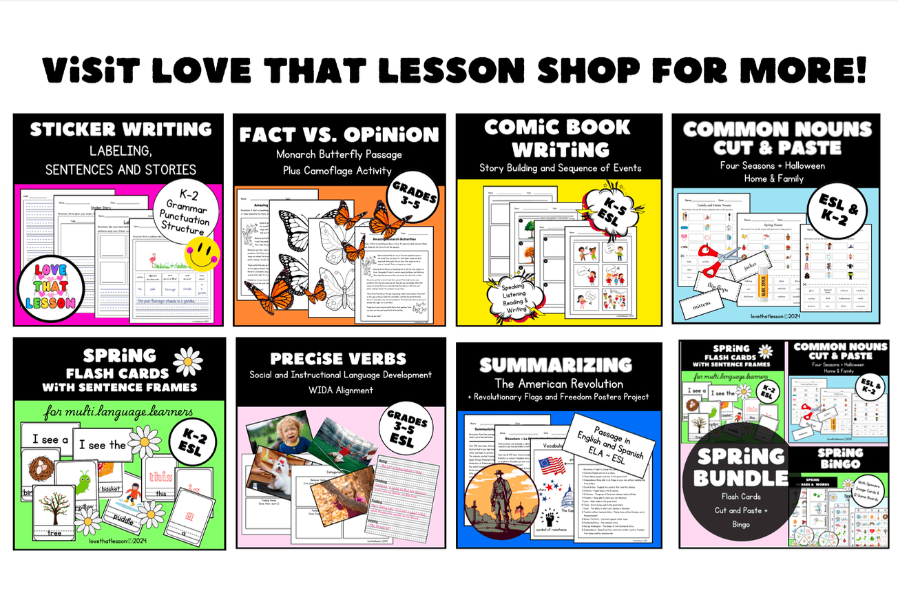 Canva Vocabulary Templates | Editable Word Walls, Flash Cards & Vocabulary Activities - Love That Lesson Shop